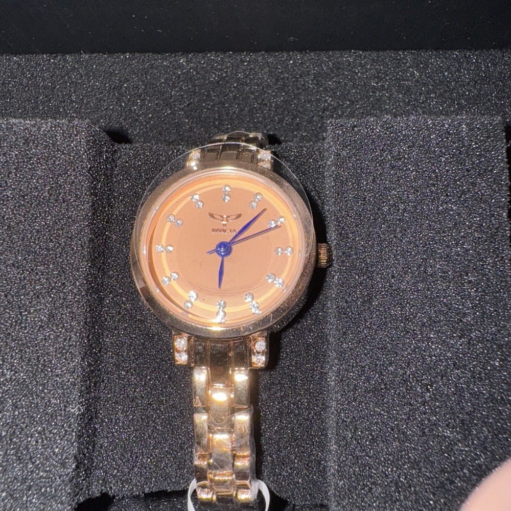 Invicta Women's Watch Angel I by‎ Invicta Rose Gold Tone Dial Bracelet 69070